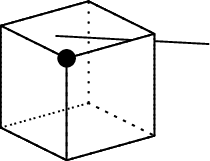 cube example with hidden lines